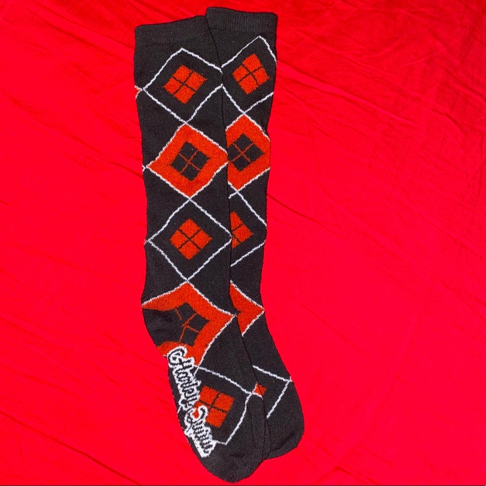 harley quinn diamond socks